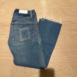 Levi’s / REDONE collab distressed jean